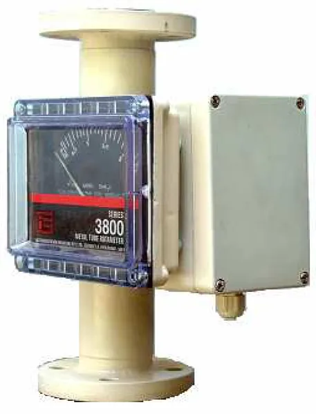 IE Thru-Flow Indicator with Electrical Transmitter