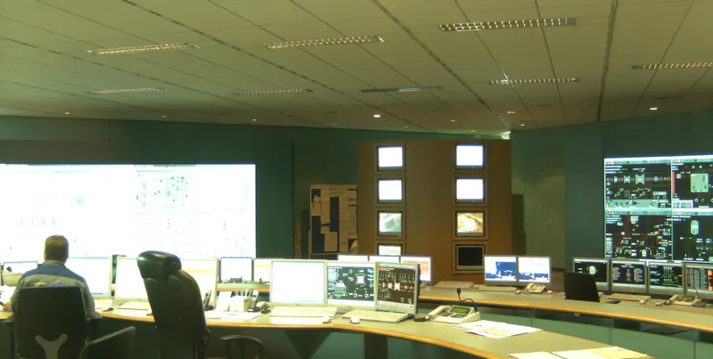 Power station control room
