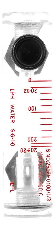 IE-Mite Plastic Body Purge Rotameter